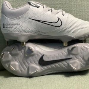 New Womens Nike Hyperdiamond 4 Pro Grey 7.5 CZ5920-004